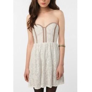 Urban Outfitters Pins & Needles Strapless Dress